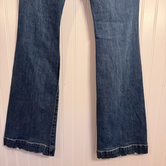 Dear John Distressed High-Waisted Bootcut Medium Wash Women’s Denim Jeans Sz 26 - Picture 8 of 15